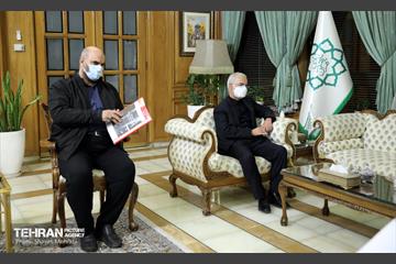 دیدار شهردار تهران با دبیر ستاد مبارزه با مواد مخدر 5