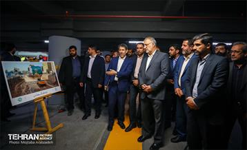 آیین افتتاح پارکینگ طبقاتی امیرکبیر 16