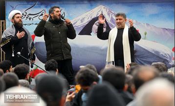 تشییع پیکر ۲۰۰ شهید گمنام دفاع مقدس در تهران 69