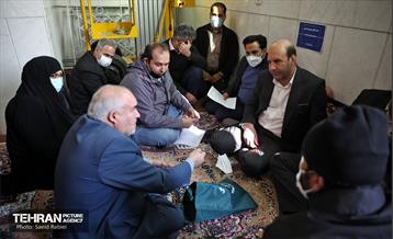 دیدار مردمی شهردار تهران در مسجد نواب صفوی 12