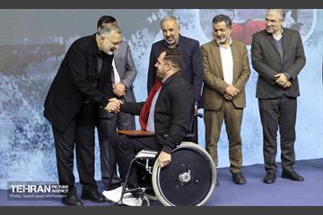 آئین تجلیل از مدال‌آوران پارالمپیک ۲۰۲۴ پاریس 14
