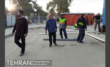 اقدامات شهرداری منطقه 21 در کاظمین برای زائران 1