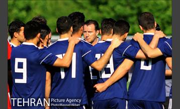 اولین تمرین تیم ملی فوتبال با سرمربی جدید 1