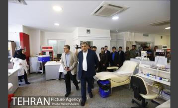 بازدید شهردار تهران  از اداره کل انتقال خون استان تهران 19