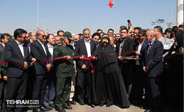 آیین افتتاح فاز اول ساخت بزرگراه سردار شهید محمد بروجردی 3