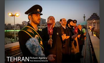 آیین تعویض پرچم حضرت عبدالعظیم حسنی(ع) 25