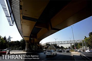 پل غیر همسطح بزرگراه شهید چمران (پل شهید نوروزی) 35
