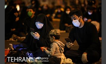 مراسم احیا شب بیست و یکم ماه مبارک رمضان در مسجد امام صادق(ع) 8