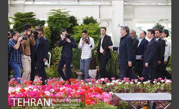 افتتاح هفدهمین نمایشگاه بین المللی گل و گیاه تهران  26