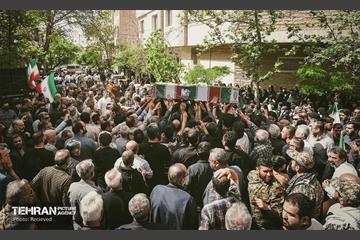 تشییع پیکر مطهر شهید محمد حسن زارعی در منطقه ۸ 8