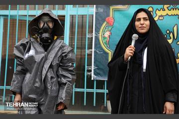 مانور گروه‌های مردمی دوام در منطقه 17 تهران 26