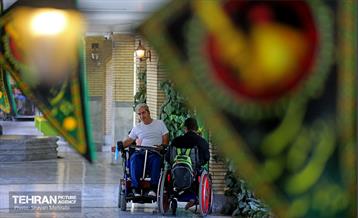 مراسم عزاداری حضرت اباعبدالله الحسین (ع) در آسایشگاه کهریزک 43