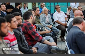 مراسم رونمایی از یادبود خبرنگاران شهید غزه در خانه روزنامه‌نگاران شهر 19