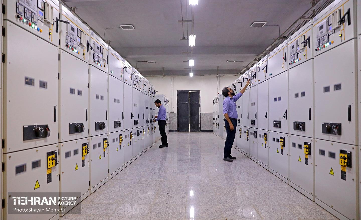 بهره‌برداری از پست برق مستقل خط ۶ مترو 34