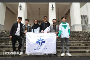 بازدید دانشجویان خارجی از مجموعه فرهنگی تاریخی سعدآباد 1