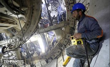 عملیات حفاری خط ۱۰ متروی تهران 21