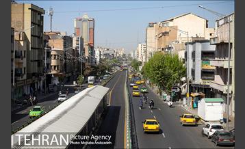 وضعیت ترافیکی خیابان های تهران پس از تعطیلات نوروز 1400