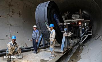 عملیات حفاری خط ۱۰ متروی تهران 24