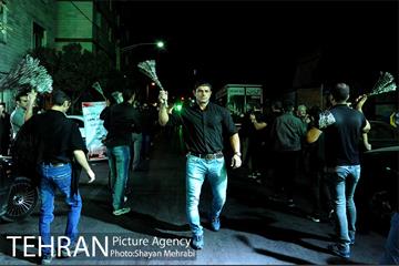 عزاداری شب تاسوعا در خیابان های تهران 15