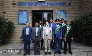 آئین بازگشایی مدرسه البرز 4