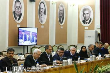 نشست شورای معاونین، مشاوران و شهرداران مناطق ۲۲گانه و مراسم تکریم و معارفه فرمانده یگان حفاظت شهرداری تهران 1