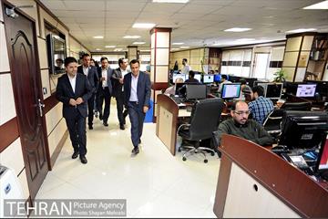 بازدید سرپرست مرکز ارتباطات از خبرگزاری فارس 18