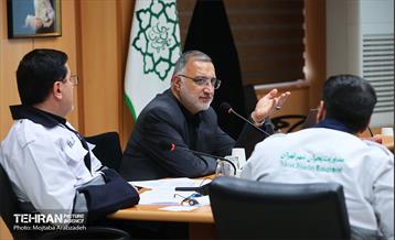 جلسه کمیته پدافند غیرعامل شهرداری تهران 10