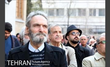 مراسم تشییع پیکر علی معلم 16