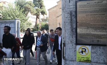 بازدید هیات دیپلماتیک از بناهای تاریخی منطقه ۱۲ 12