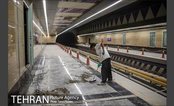 توسعه متروی تهران؛ ایستگاه برج میلاد 8