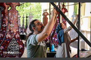 کارگاه ساخت علامت های عاشورایی