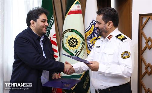 انعقاد تفاهم‌نامه همکاری میان معاونت حمل و نقل و ترافیک با پلیس راهور تهران بزرگ 2
