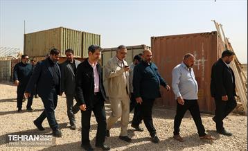 بازدید شهردار تهران از موکب علی ابن موسی الرضا(ع) و صاحب الزمان(عج)