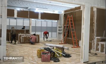 آماده سازی نمایشگاه مطبوعات 23