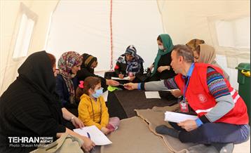 مانور تمرین اسکان اضطراری کلانشهر تهران 33