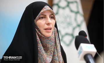 نشست خبری مشاور شهردار و مدیرکل امور بانوان شهرداری تهران 9