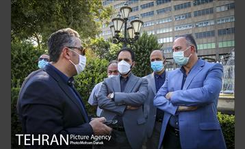 بازدید معاون فنی عمرانی از پروژه های منطقه 12