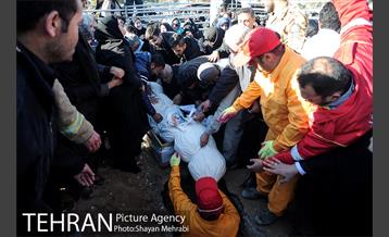 تشییع شهدای آتش نشان  در بهشت زهرا(س) -4 39