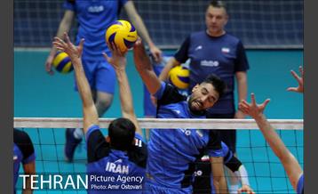 تمرین تیم ملی والیبال مردان ایران 4