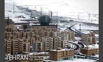 پس از یک روز برفی در پایتخت 9