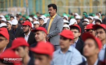 آئین بازگشایی مدرسه البرز 1