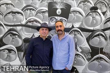 نمایشگاه نقاشی بزرگمهر حسین پور 28