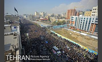 تشییع پیکر آیت الله هاشمی رفسنجانی رییس مجمع تشخیص مصلحت نظام -1