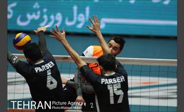 دیدار سایپا و پارسه تهران در لیگ برتر والیبال 5