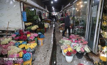 بازار گل شهید محلاتی در آخرین روزهاى سال 36