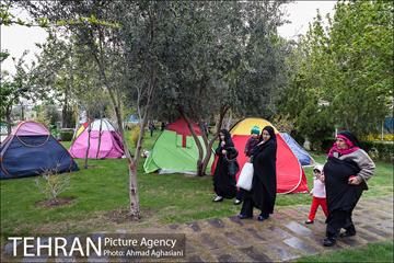 روز طبیعت بارانی در بوستان رازی 19