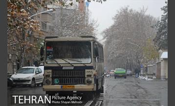 برف پاییزی در تهران 40