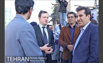 مراسم رونمایی از اثر دیوارنگاری هنرمندان استرالیایی  11