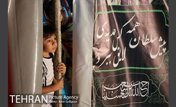 اجرای تعزیه سوگواره عاشورایی در دریاچه شهدای خلیج فارس 21