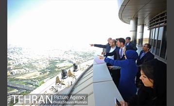 بازدید شهردار بلگراد از برج میلاد و رصدخانه شهر تهران 7